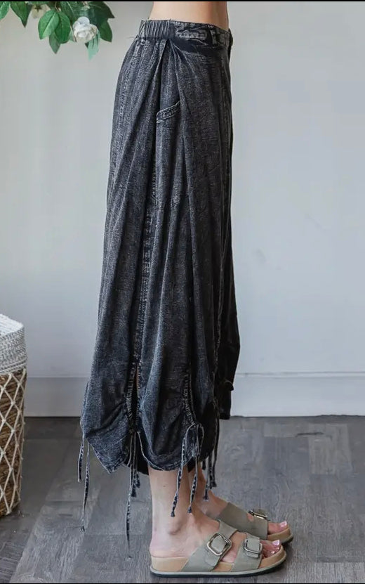 The Cinched Wide Leg Pants