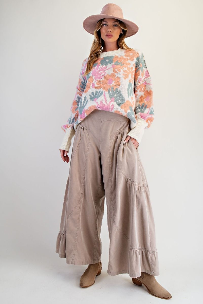 Retro Vibes Corduroy Pants