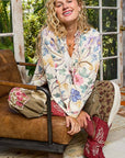 Jasmine Floral Sweater Cardigan