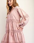 Cotton Tiered Dress