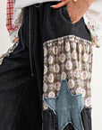 Chic Star Patchwork Pants