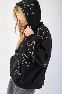 Star Sherpa Teddy Pullover