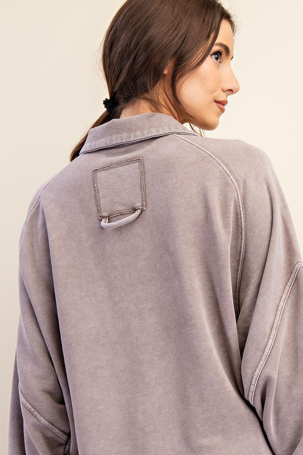 Keep it Fly Mineral Wash Henley