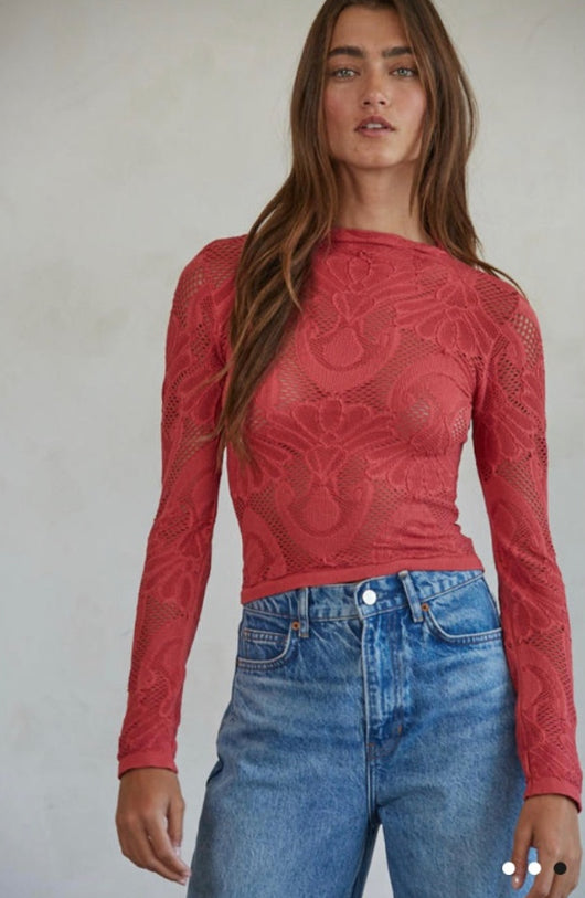 Heartthrob Seamless Long Sleeve
