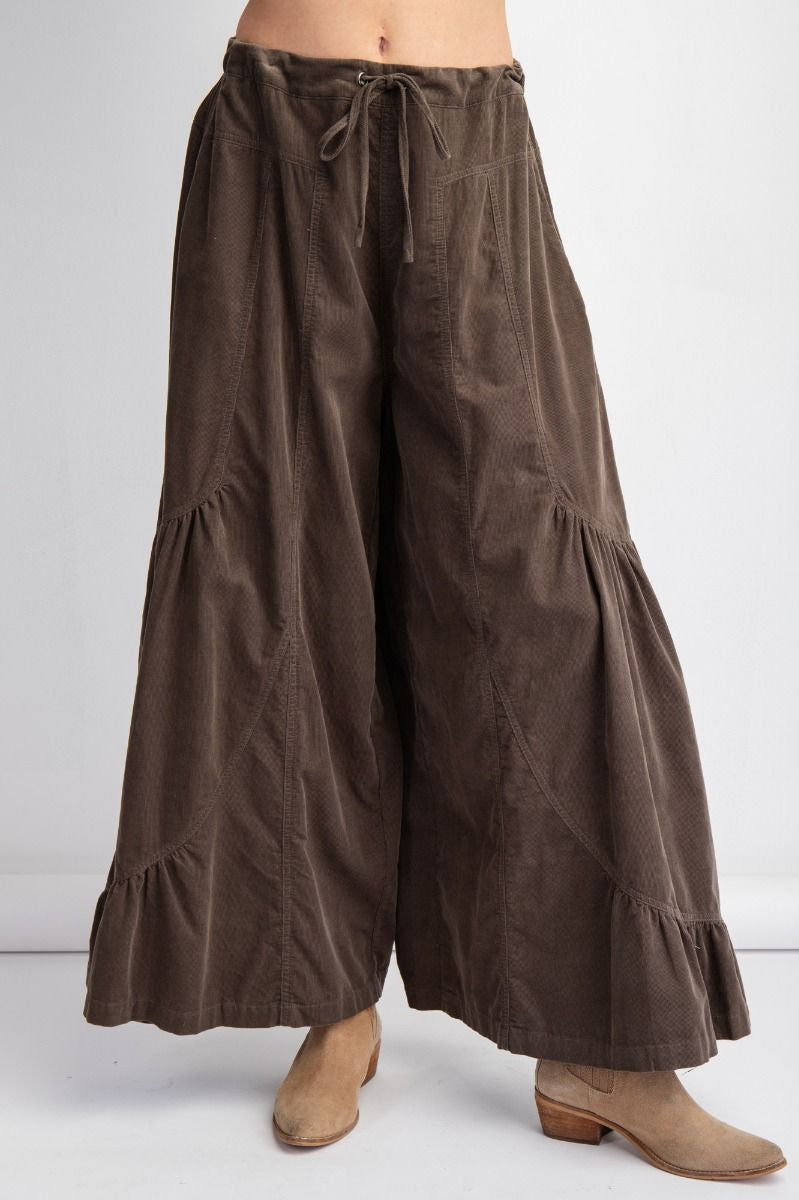 Corduroy Flare Pants