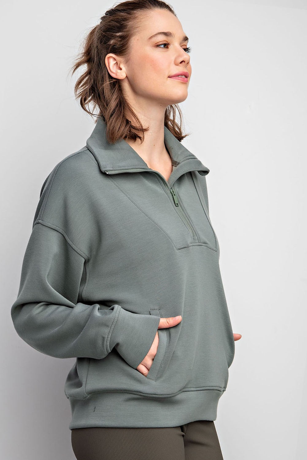 Scuba Quarter Zip Pullover