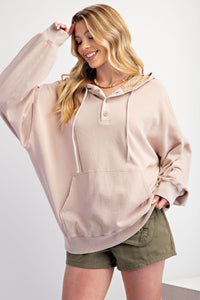 Mineral Wash Peace Pullover