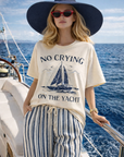 No Crying on the Yacht Graphic