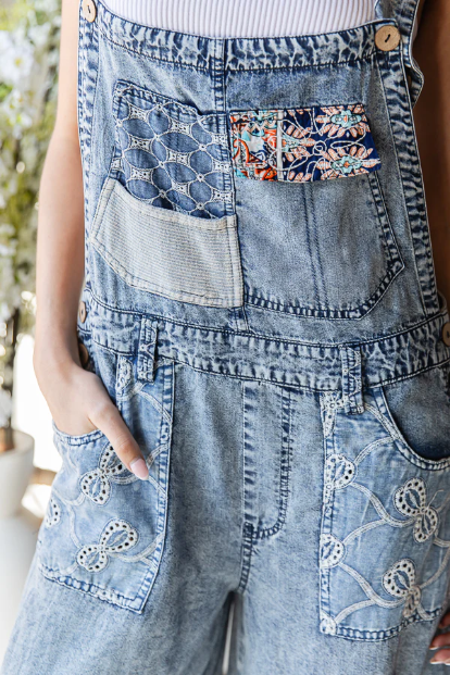 Tucson Patched Overalls
