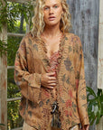 Jasmine Floral Sweater Cardigan
