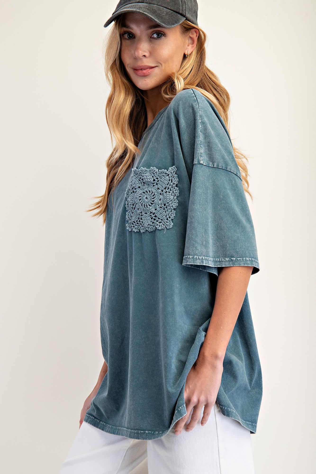 Crochet Pocket Top