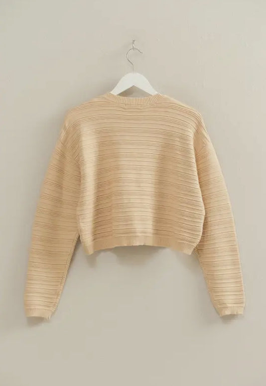Essential Textured Sweater