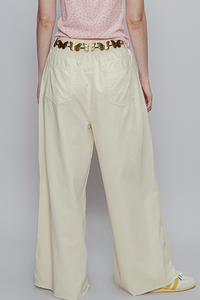 Patched Boho Pants