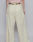 Patched Boho Pants