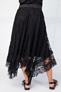 Allover Lace Skirt