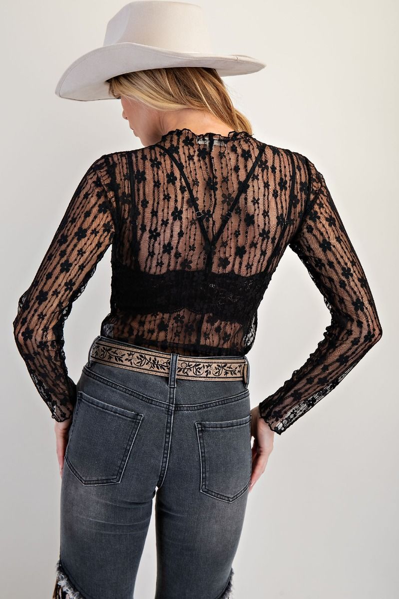 Floral Lace Long Sleeve