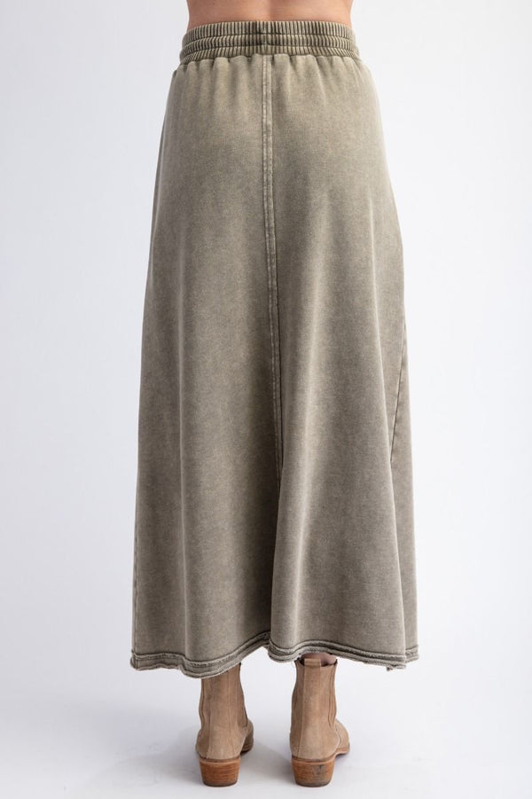 Mineral Wash Skirt