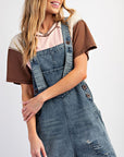 Washed Denim Jumpsuit