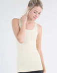 Seamless Jersey Tank Top