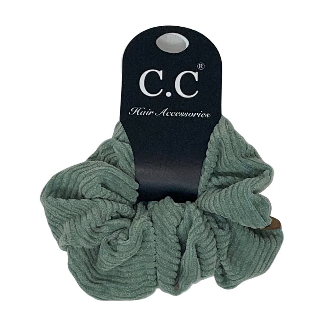 Corduroy Ponytail Scrunchie