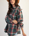 Keep it Cozy Plaid Top
