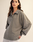 Keep it Fly Mineral Wash Henley