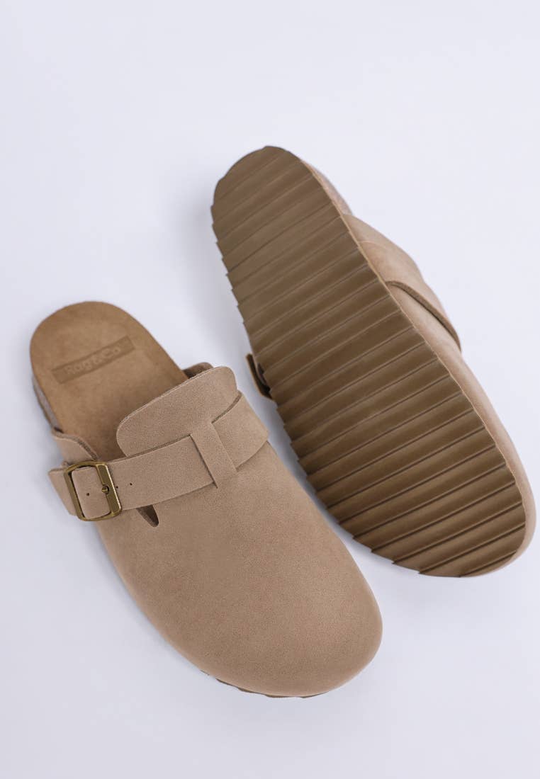 Mesa Buckle Slip-On Mules