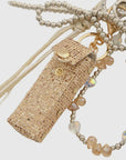Bling Bag Charm Gold
