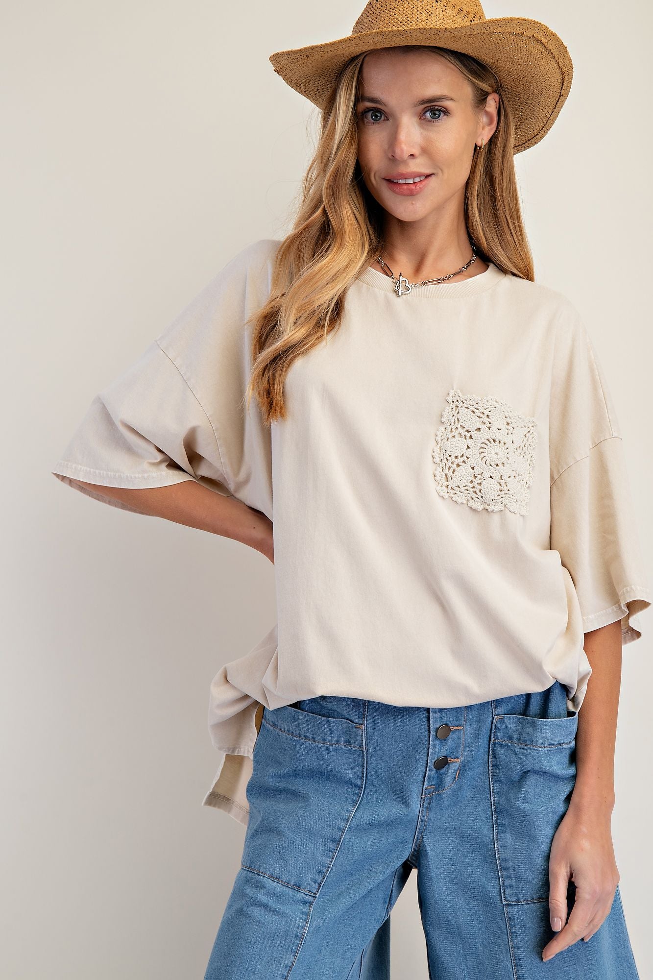 Crochet Pocket Top