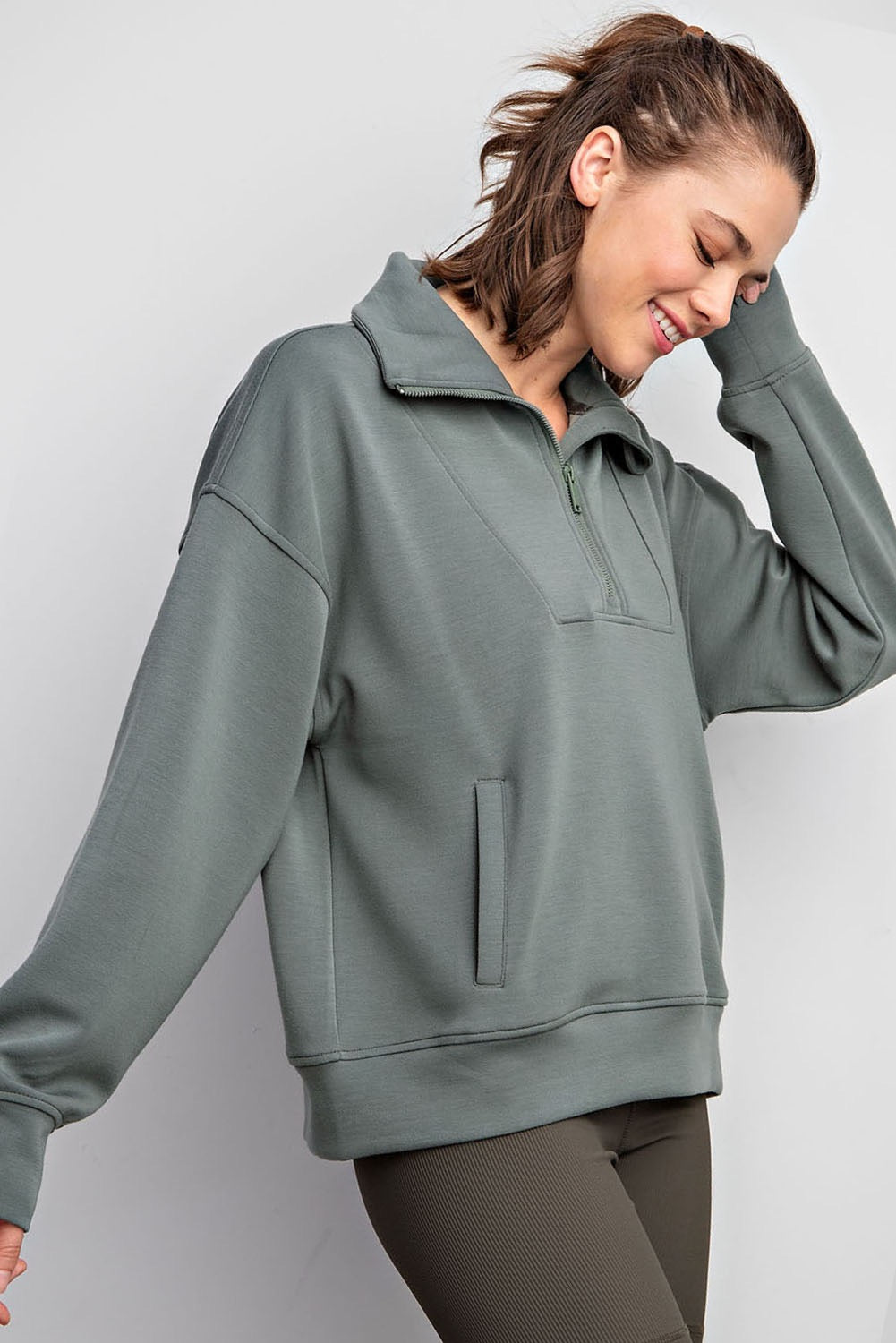 Scuba Quarter Zip Pullover
