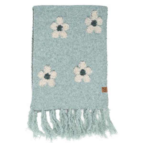 Daisy Pattern Scarf