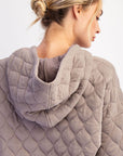 Cloud Quilted Bomber Jacket