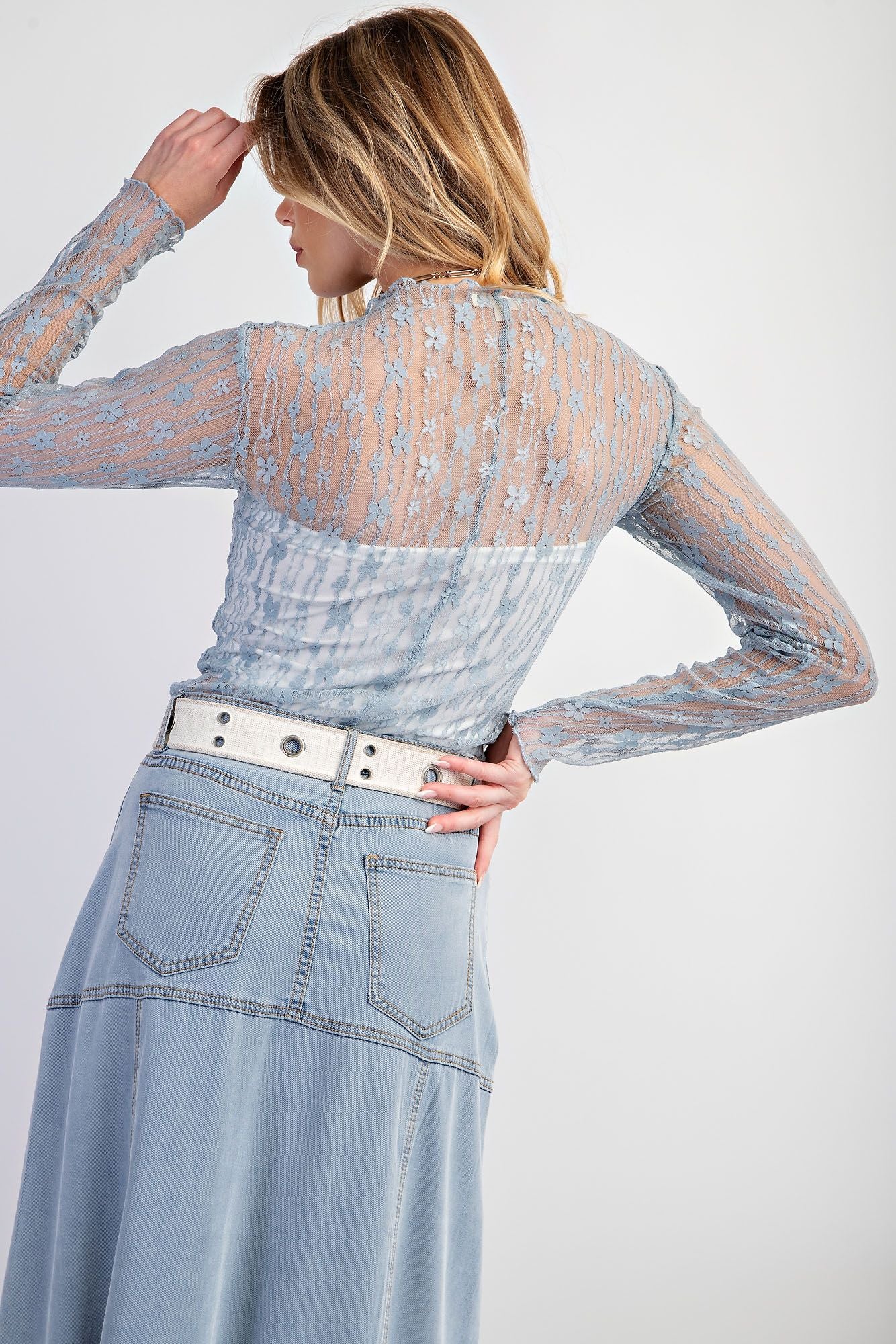Floral Lace Long Sleeve