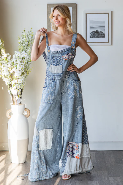 Tucson Patched Overalls