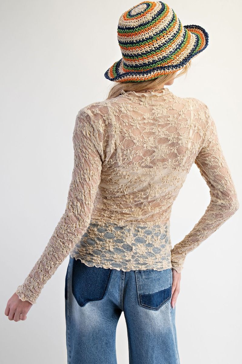 Allover Lace Top