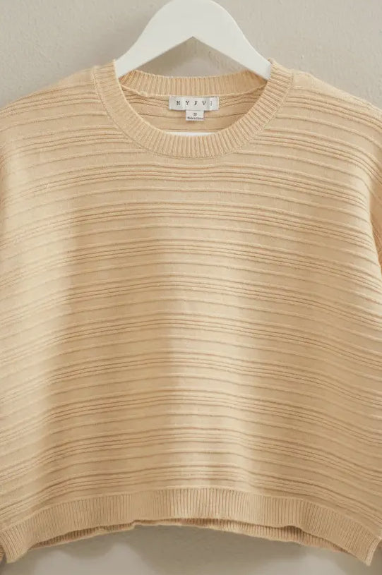 Essential Textured Sweater