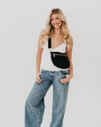 Rachel Raffia Bum Bag