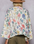Jasmine Floral Sweater Cardigan