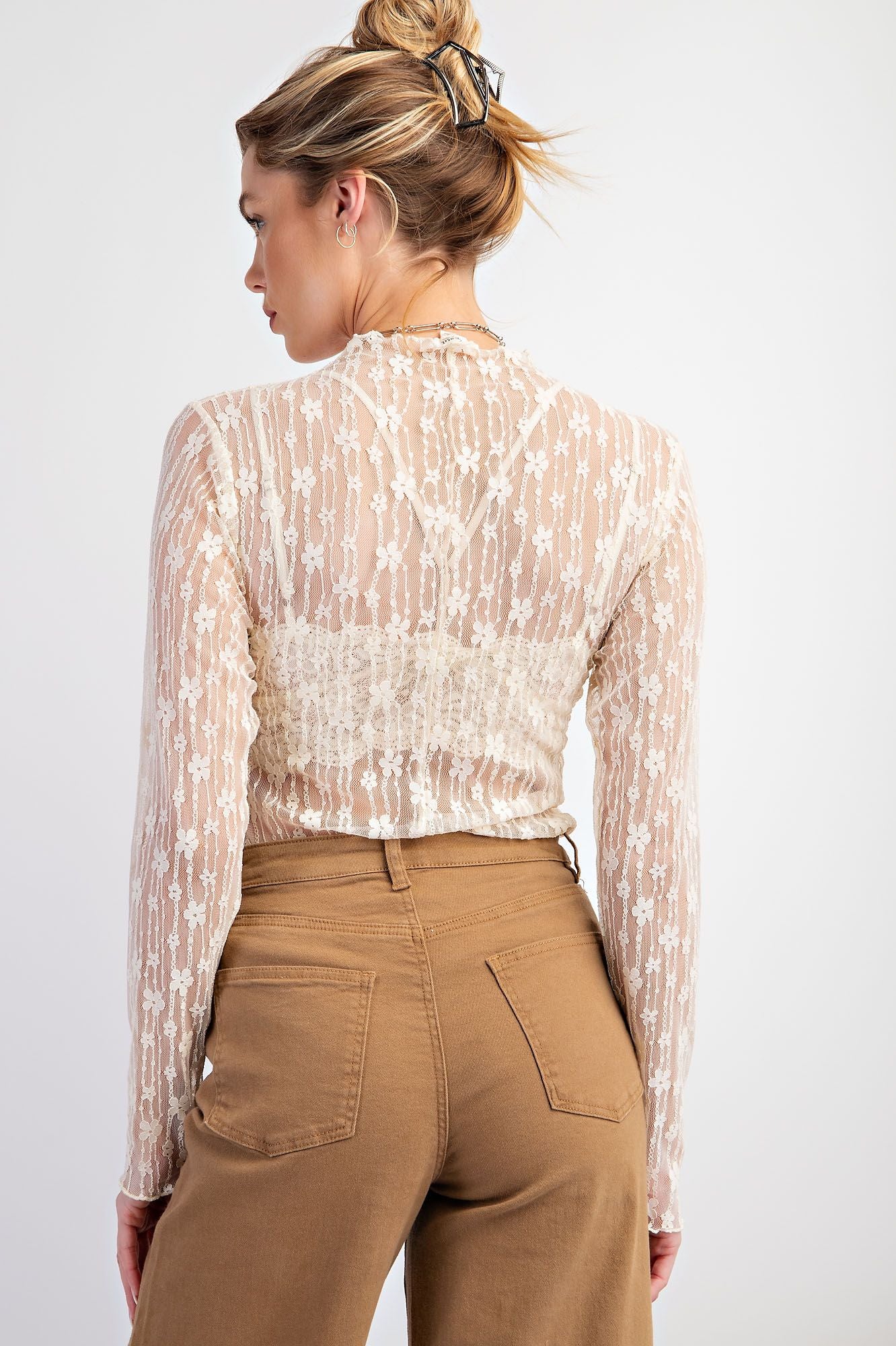 Floral Lace Long Sleeve