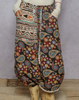 Gonna Love Me Pattern Pants Black
