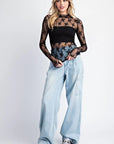 Oh My Lux Lace Layering top