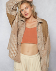 Jacqueline Mixed Plaid Shacket
