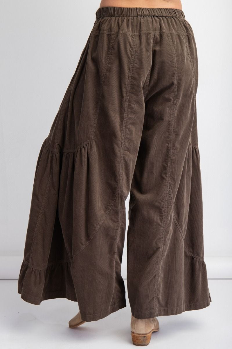 Corduroy Flare Pants