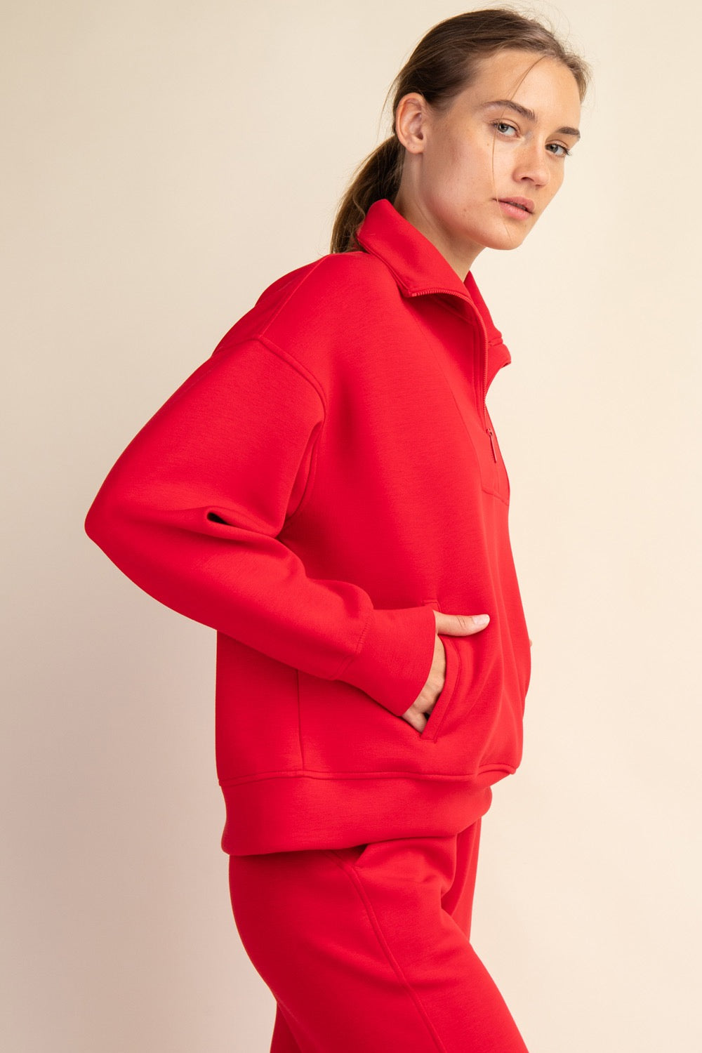 Scuba Quarter Zip Pullover