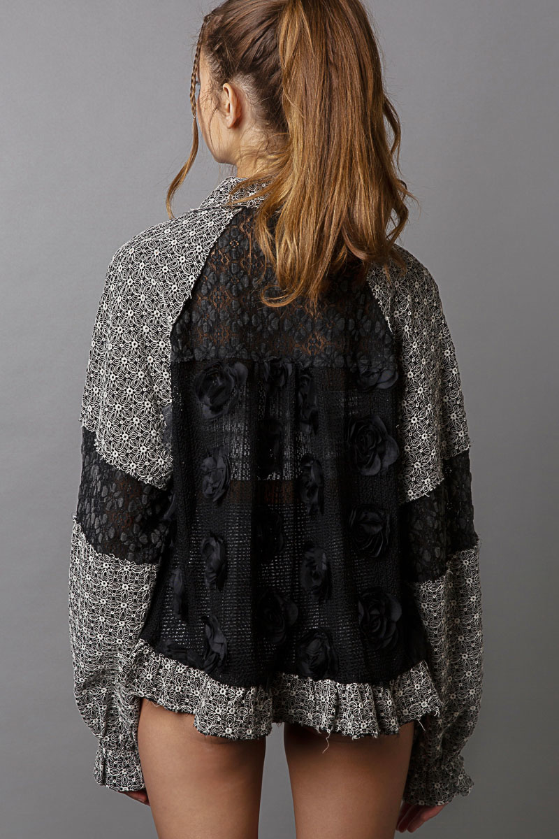 Layered in Roses Jacket