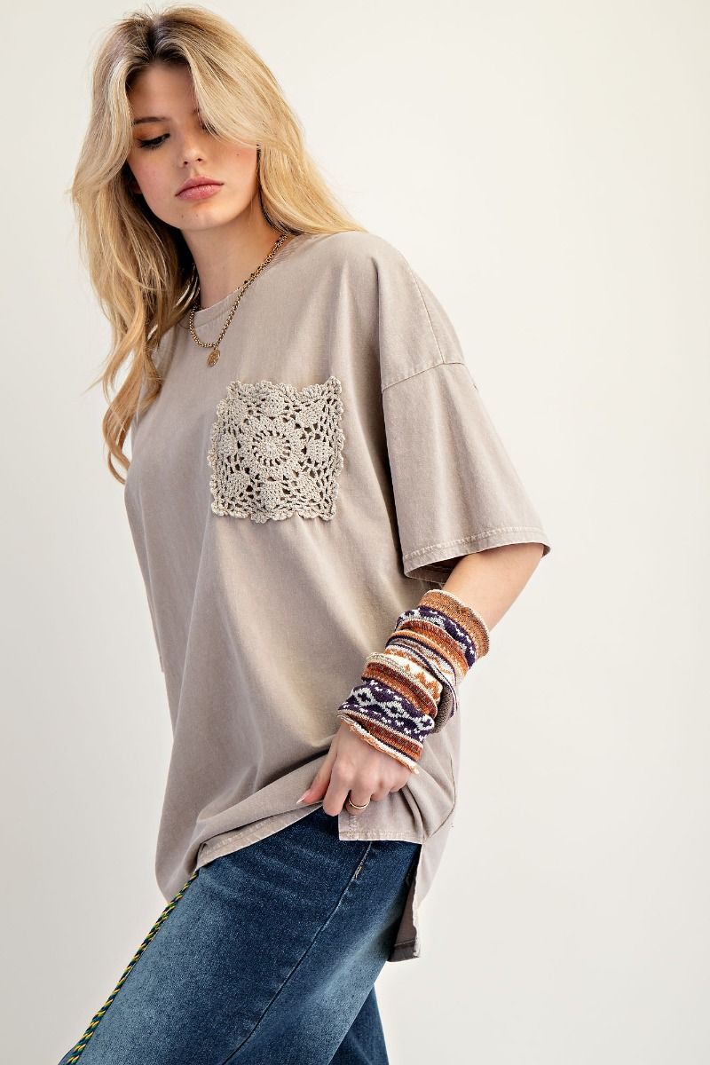Crochet Pocket Top