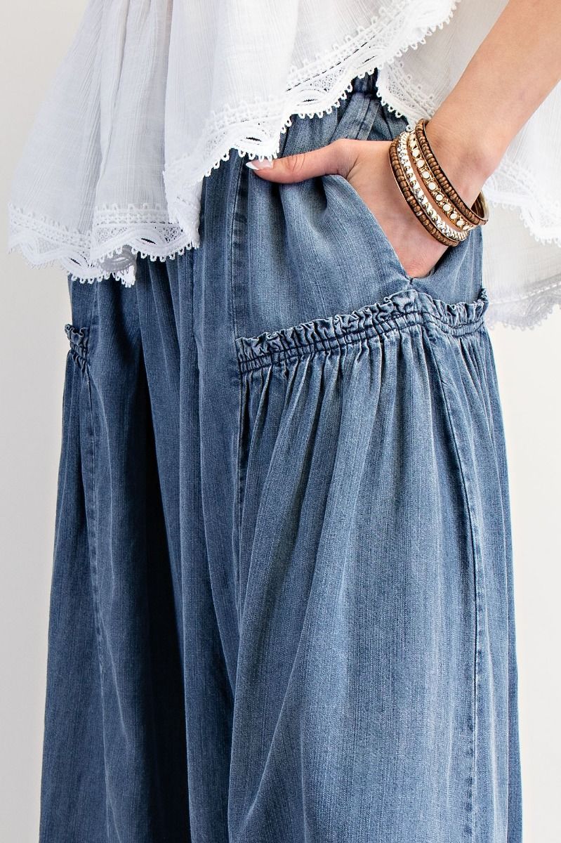 Chic Wide Leg Palazzo Pants