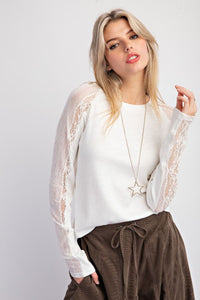 Giselle Lace Long Sleeve knit