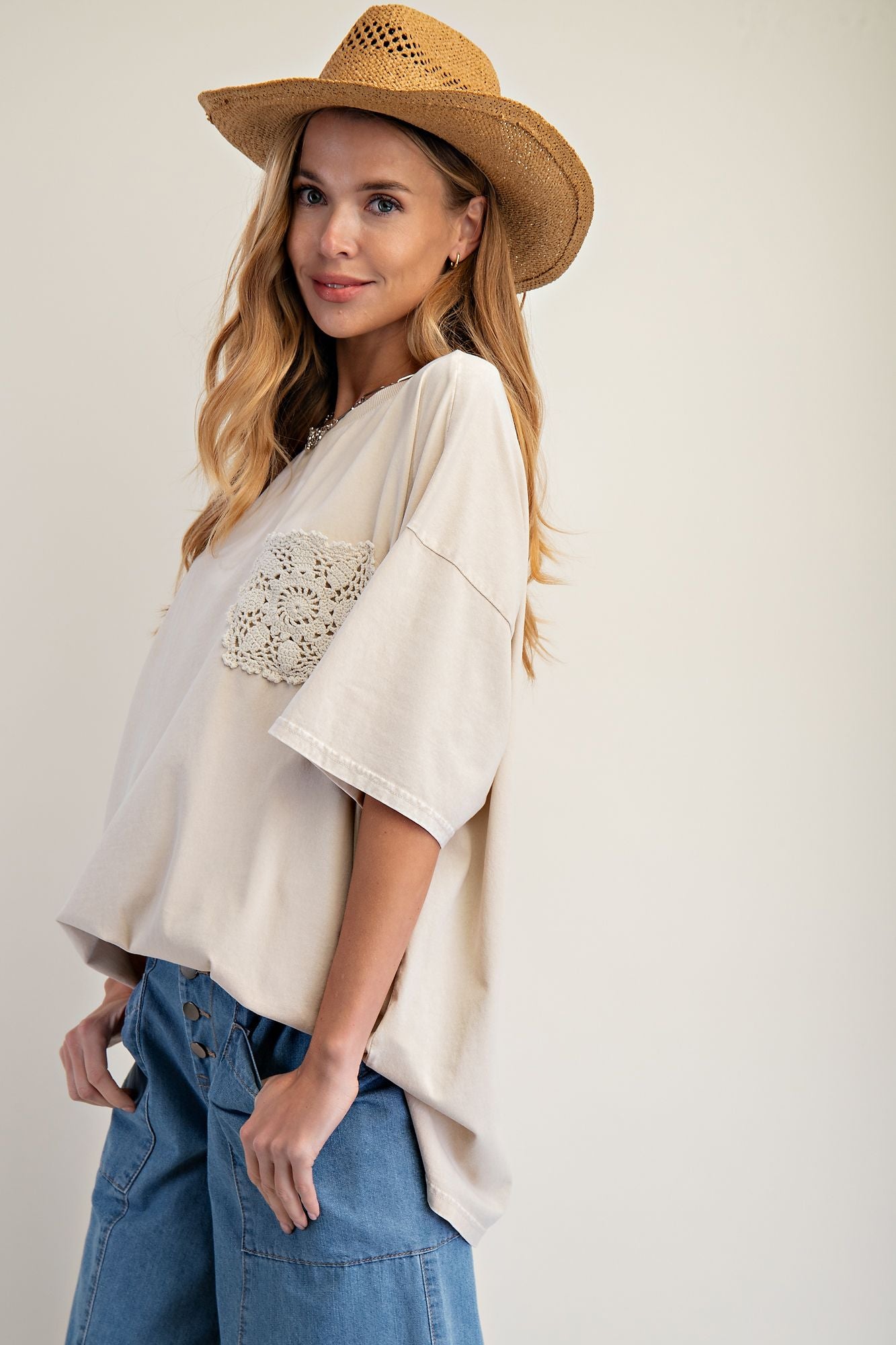 Crochet Pocket Top