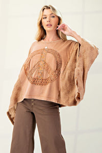 Peace Poncho Tunic